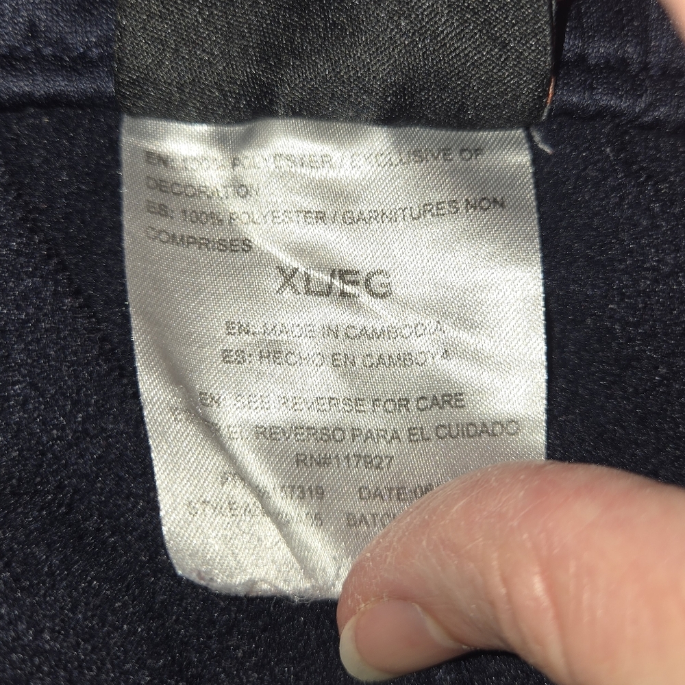 AND1 Men's XL Navy Athletic Pants - Picture 9 of 10